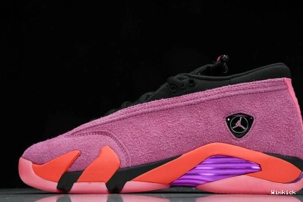 DH4121-600 SHOCKING 14 PINK (W) JORDAN LOW RETRO 1020
